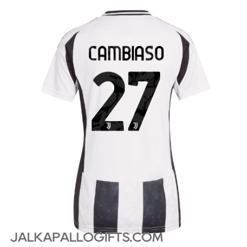 Juventus Andrea Cambiaso #27 Kotipaita Naiset 2024-25 Lyhythihainen